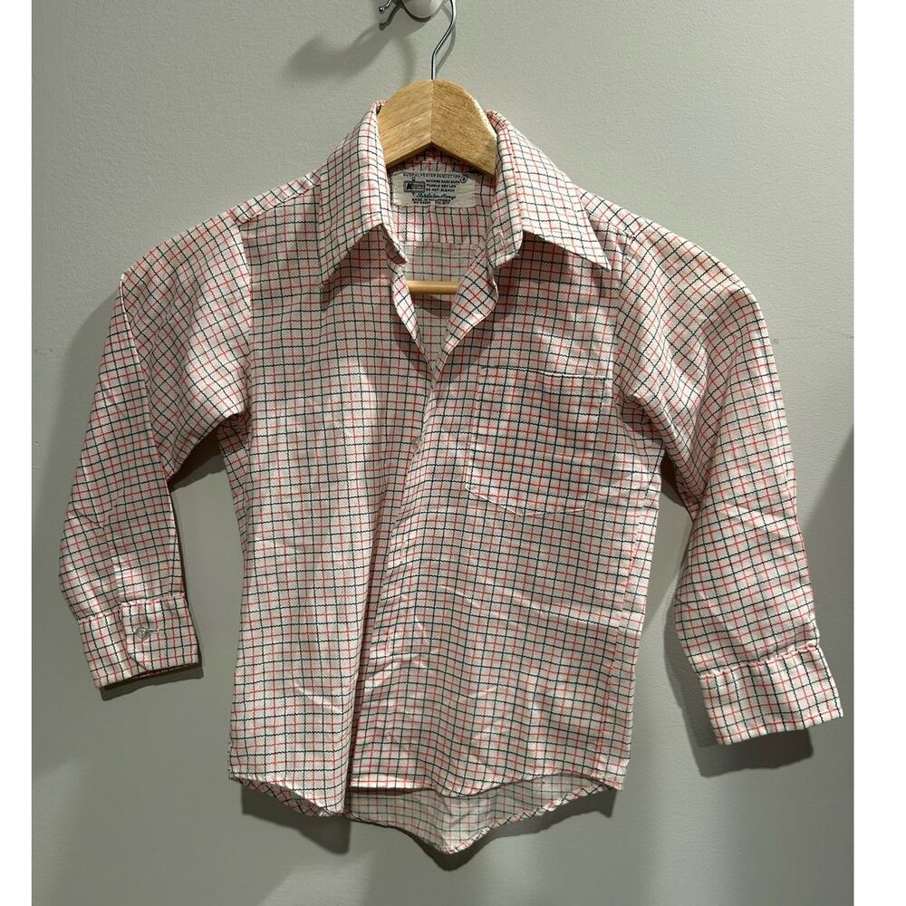 Vintage KMart Button Up Boys Shirt, Size 6
